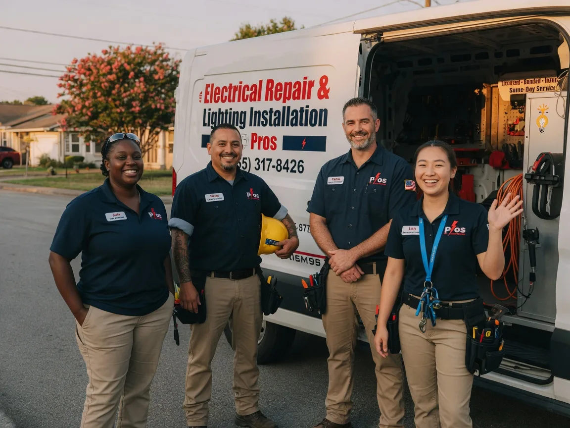 Licensed Electrician company in Stockdale, TX